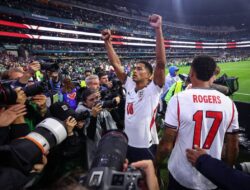 Norwegia vs Inggris: Haaland Tantang Bellingham di Perempat Final Piala Dunia