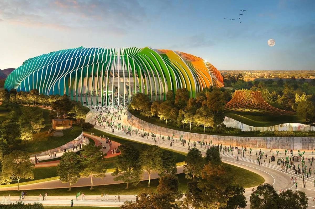 Stadion 350 Meter Neom