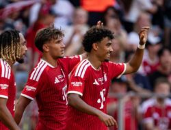 Bayern Munchen Kalahkan Leipzig 3-1, Musiala Cedera Jelang Supercup